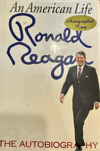 Ronald Reagan Autographed An American Life Book Signed Copy Reagan Library
