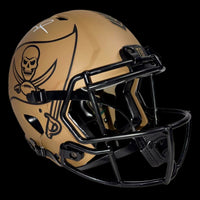 Tom Brady Autographed Tampa Bay Buccaneers Authentic "2023 Salute to Service"Riddell Speed Helmet Fanatics COA