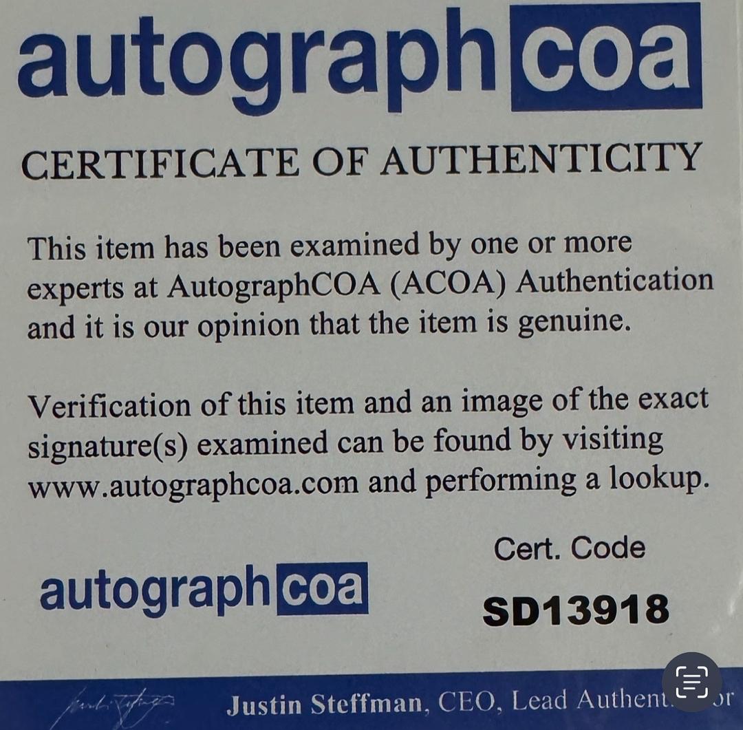 Christopher Lloyd Signed 8x10 Photo (Back To The Future) - ACOA