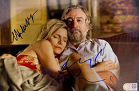 Robert DeNiro & Michelle Pfeiffer Signed 8x12 Photo (The Family) *RARE* - SWAU