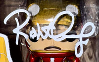 Robert Downey Jr. Signed Funko Pop #136 Iron Man (Avengers Civil War)  - Beckett COA