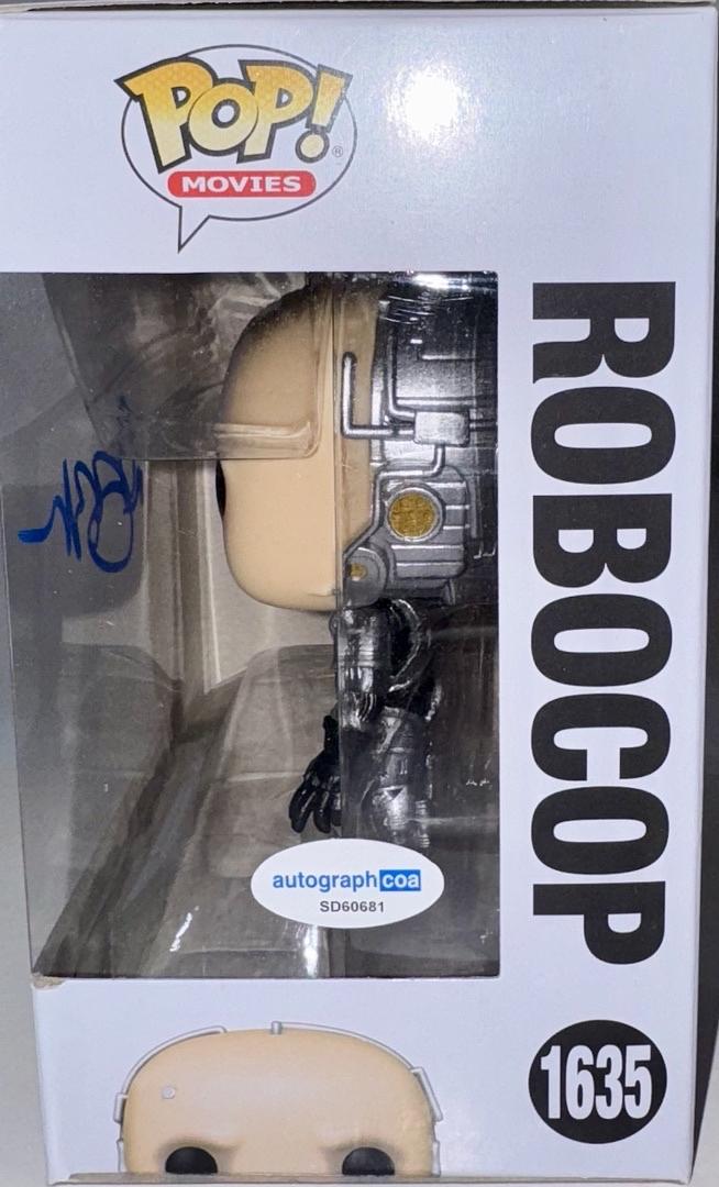 Peter Weller Signed Funko Pop #1635 "Robocop" - ACOA