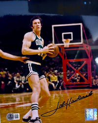 John Havlicek Signed 8x10 Photo Boston Celtics - Beckett COA