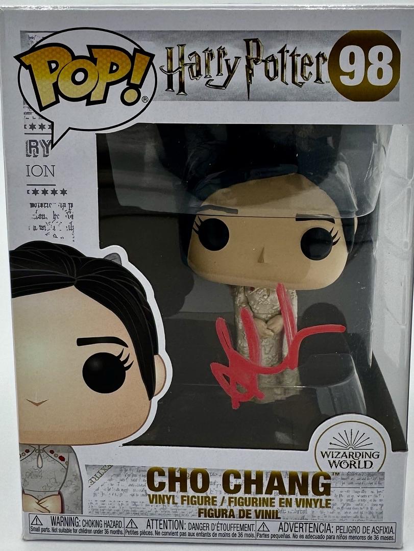 Katie Leung Signed Funko Pop #98 Katie Leung (Harry Potter) - Beckett COA