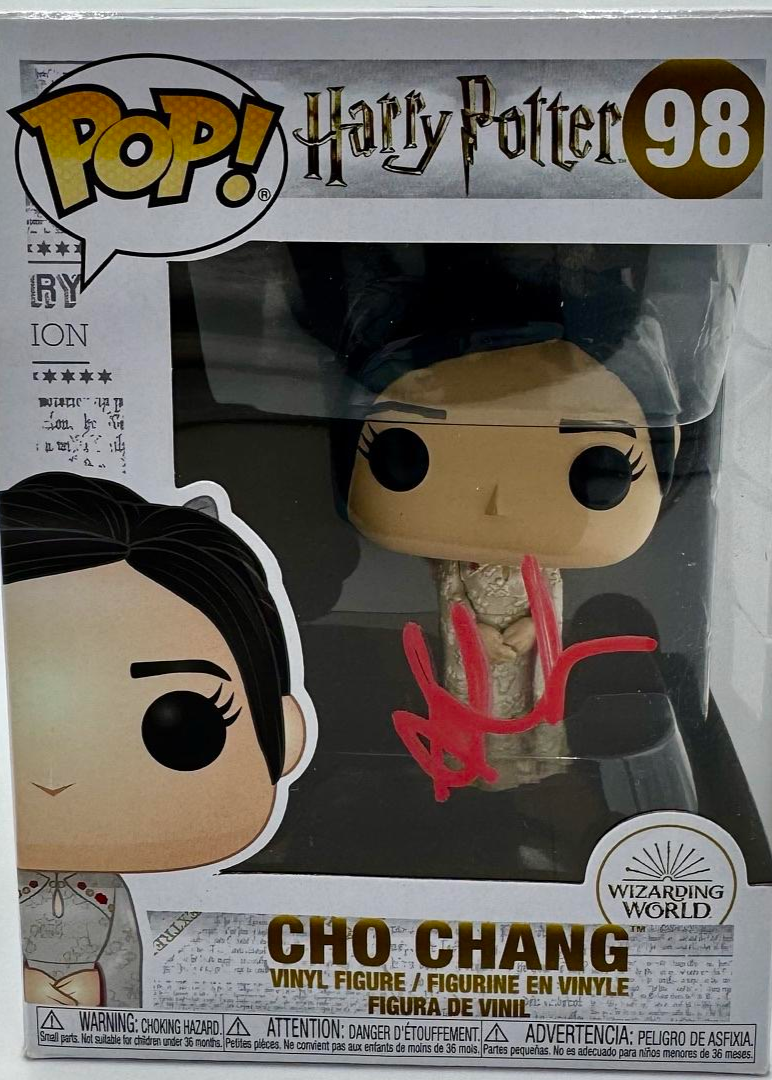 Katie Leung Signed Funko Pop #98 Katie Leung (Harry Potter) - Beckett COA