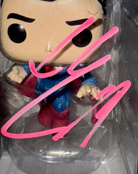 Henry Cavill Signed Funko Pop #1123 Superman - ACOA