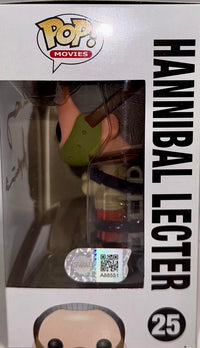Anthony Hopkins Signed Funko Pop #25 Hannibal Lecter (Silence Of The Lambs)  - SWAU