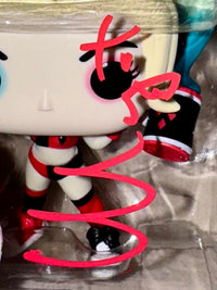 Margot Robbie Signed Funko Pop #494 Harley Quinn (Suicide Squad)  - Beckett COA
