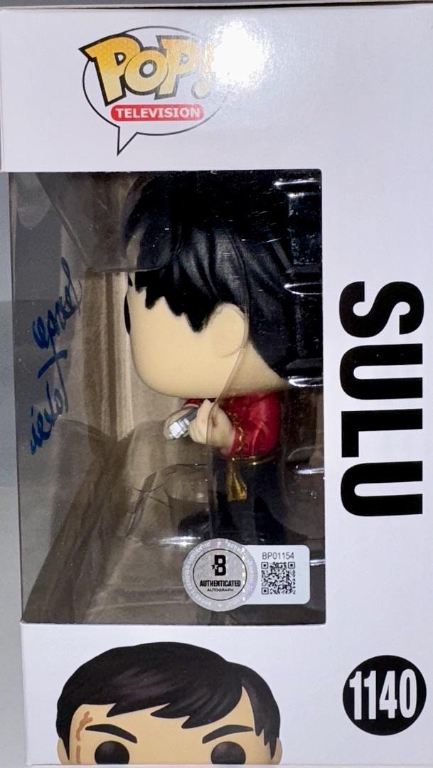 George Takei Signed Funko Pop #1140 "Sulu" (Star Trek) - Beckett COA #03
