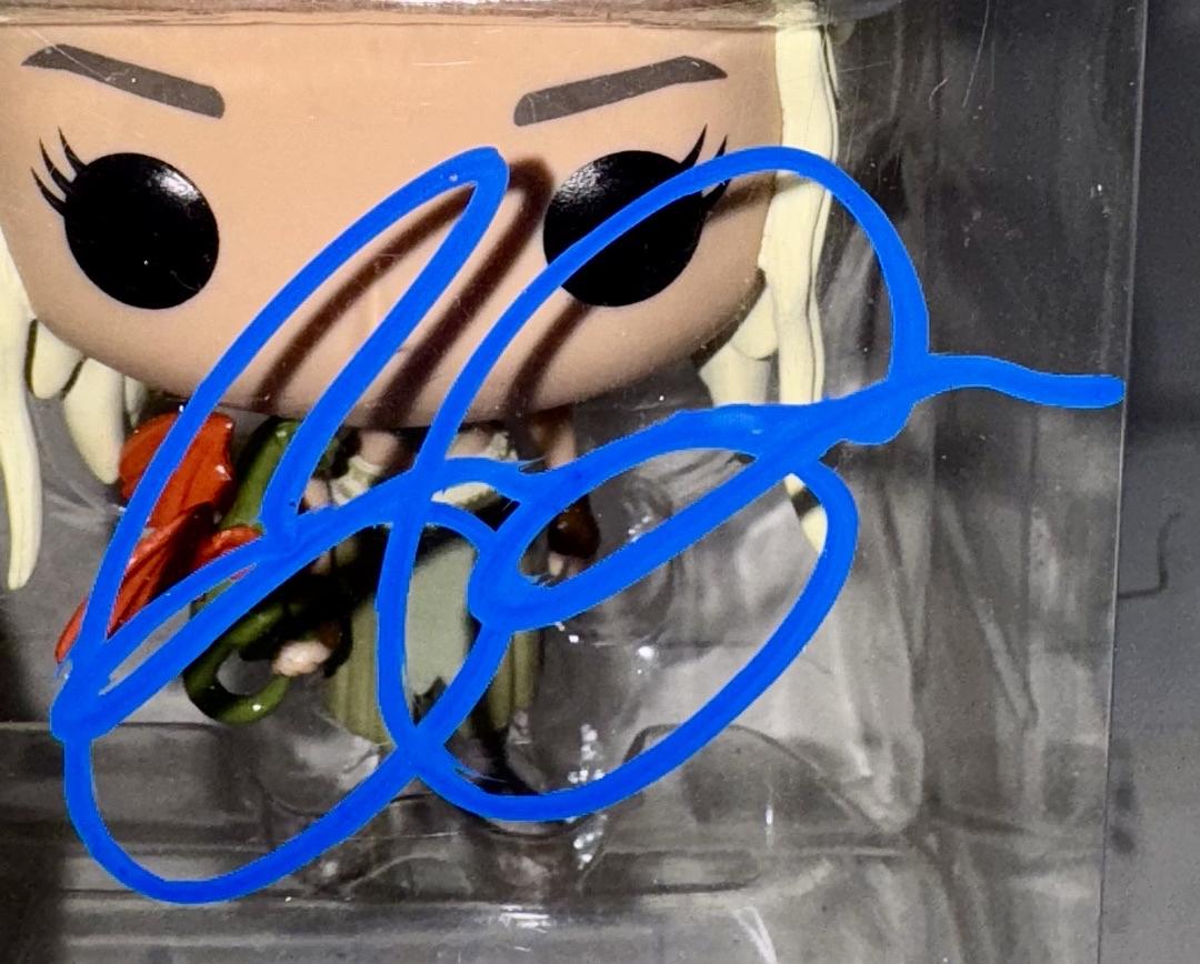 Emilia Clarke Signed Funko Pop #03 Daenerys Targaryen (Blue Ink) - Beckett COA