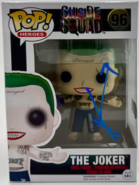 Jared Leto Signed Funko Pop #96 The Joker (Suicide Squad)  - Beckett COA