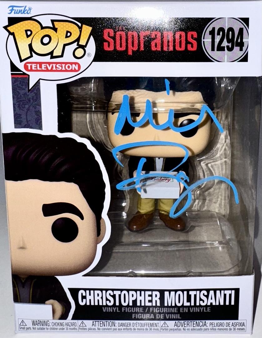 Michael Imperioli Signed Funko Pop #1294 Christopher Moltisanti (Sopranos)  - Beckett COA