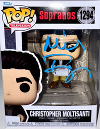 Michael Imperioli Signed Funko Pop #1294 Christopher Moltisanti (Sopranos)  - Beckett COA
