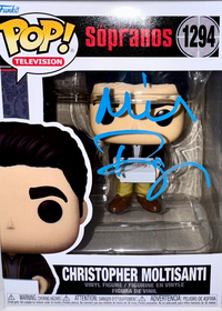 Michael Imperioli Signed Funko Pop #1294 Christopher Moltisanti (Sopranos)  - Beckett COA