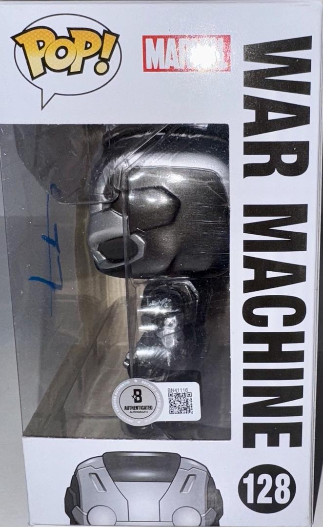 Don Cheadle Signed Funko Pop #128 (Avengers Civil War) - Beckett COA
