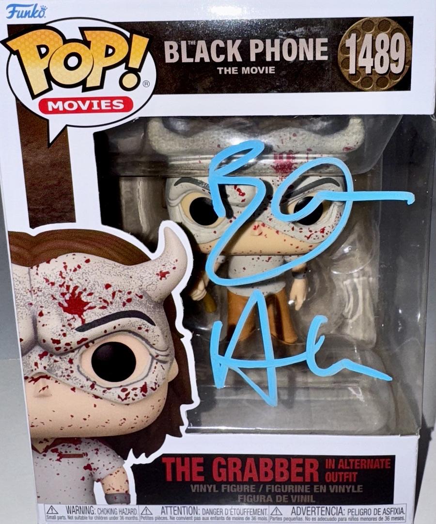 Ethan Hawke Signed Funko Pop #1489 "The Grabber" (Black Phone) - OC Celebrity Marketing