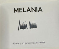 Melania Trump Autographed Collector's Edition "Melania" Book - JSA COA #02 w/full letter of authenticity