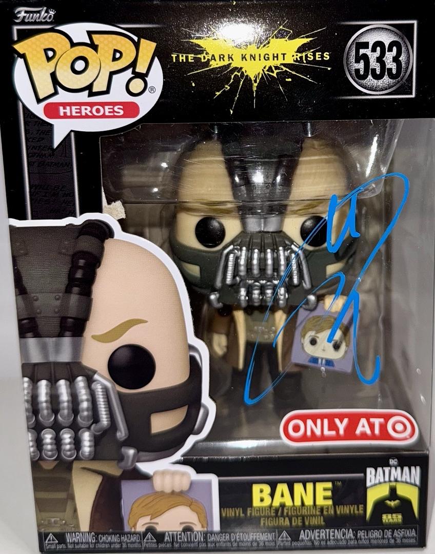Tom Hardy Signed Funko Pop #533 "Bane" (Dark Knight Rises) - PSA COA