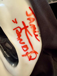 Dermot Mulroney, David Arquette, Jamie Kennedy Signed Scream Mask - JSA COA #01