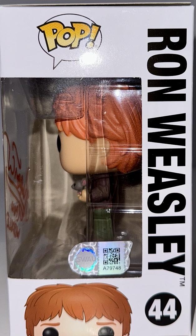 Rupert Grint Signed Funko Pop #44 "Ron Weasley" (Harry Potter) - SWAU
