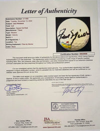 Jack Nicklaus Signed Masters Golf Ball - JSA COA