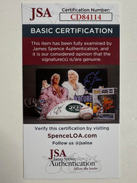 George W. Bush Signed Presidential Card (Personalized) *RARE*  - JSA COA
