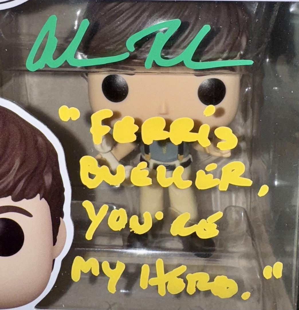 Alan Ruck Signed Funko Pop #1731 "Cameron Frye" (Ferris Bueller) w/Long Quote - JSA COA #01