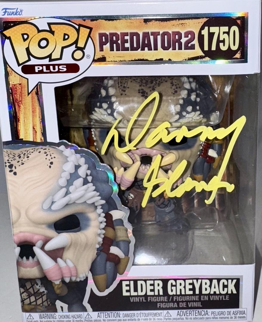 Danny Glover Signed Funko Pop #1750 "Elder Greyback" (Predator 2) - Official Pix #02