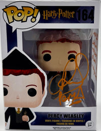 Chris Rankin Signed Funko Pop #164 Percy Weasley (Harry Potter) *RARE*  - SWAU