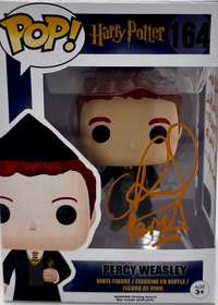 Chris Rankin Signed Funko Pop #164 Percy Weasley (Harry Potter) *RARE*  - SWAU