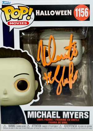Nick Castle & Tyler Mane Signed Funko #1156 "Michael Myers" (Halloween) - Beckett & JSA COA
