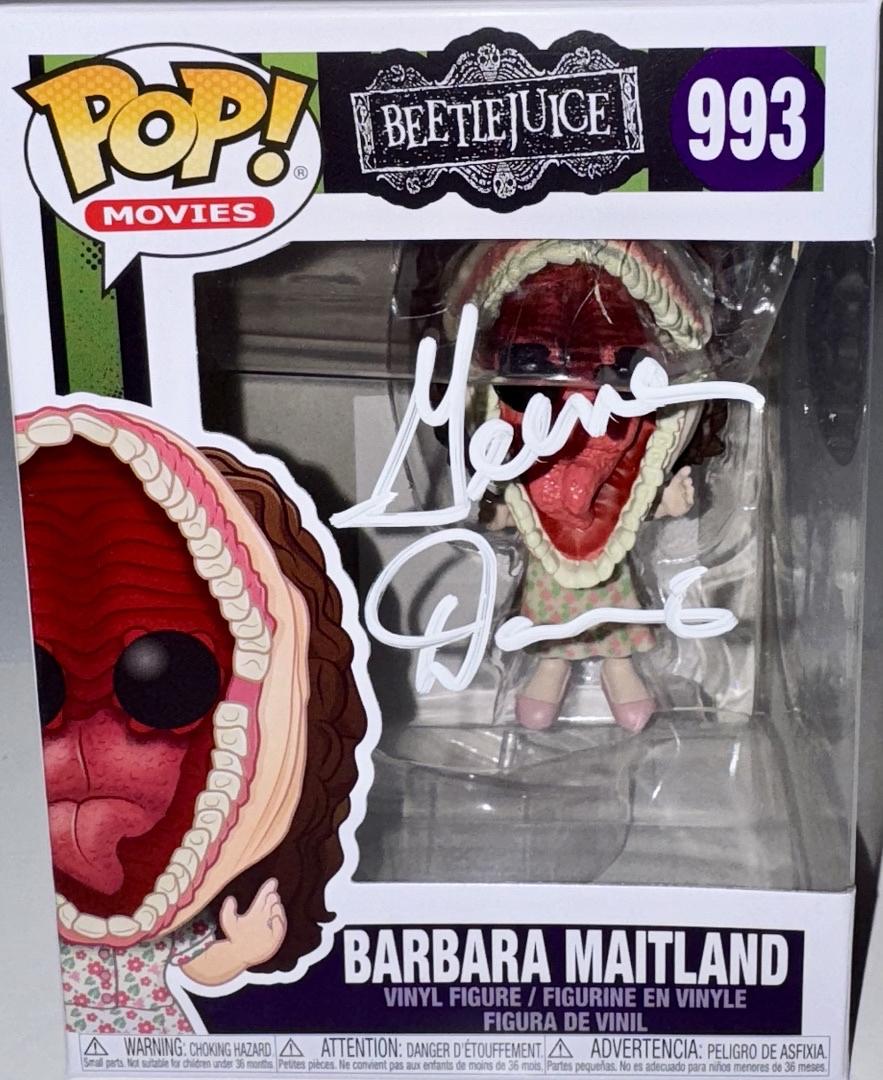 Geena Davis Signed Funko Pop #993 "Barbara Maitland" (Beetlejuice) - Schwartz COA