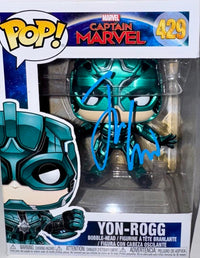 Jude Law Signed Funko Pop #429 "Yon-Rogg" (Captain Marvel) - Official Pix