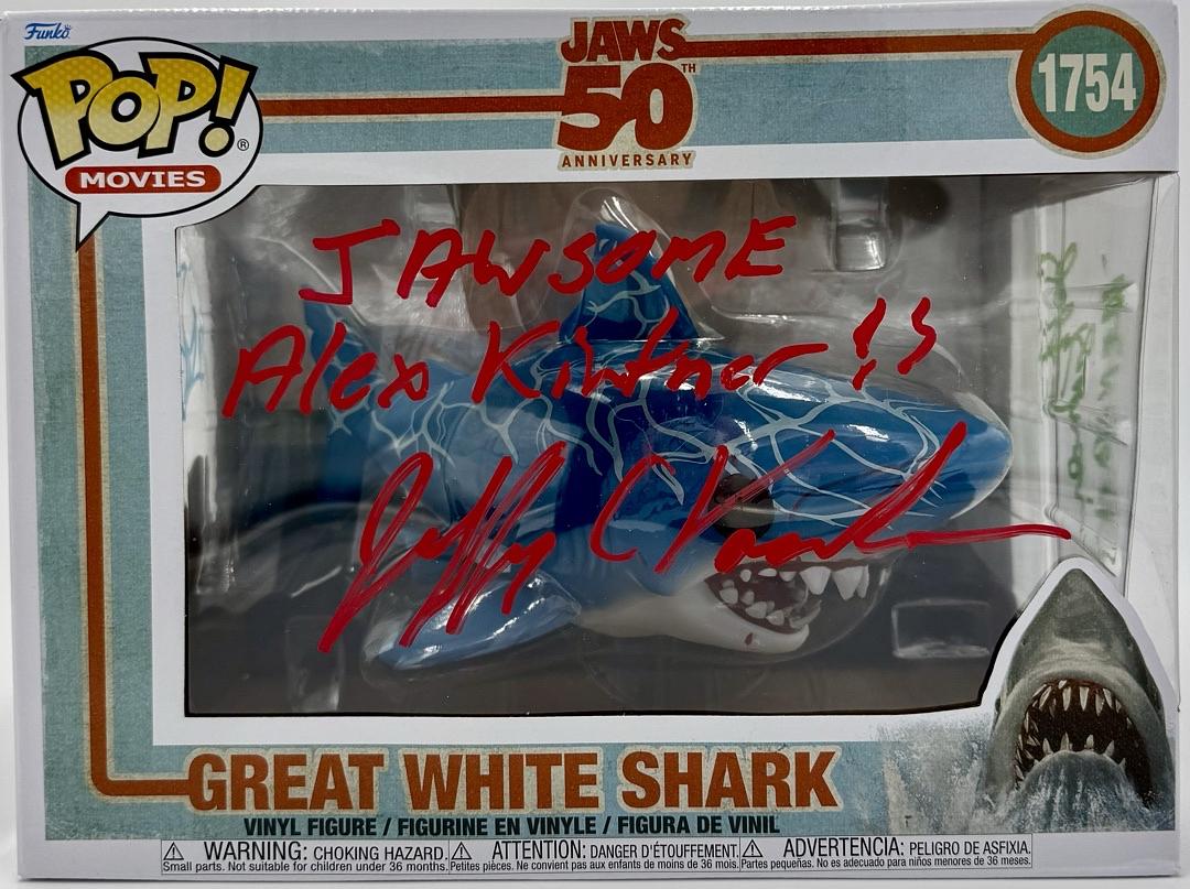 Richard Dreyfuss, Jeffrey Kramer, Jeffrey Vorhees, Stephen and Jonathan Searle, Signed Funko Pop #1754 (Jaws) - Beckett COA #04