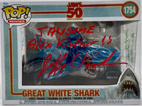Richard Dreyfuss, Jeffrey Kramer, Jeffrey Vorhees, Stephen and Jonathan Searle, Signed Funko Pop #1754 (Jaws) - Beckett COA #04