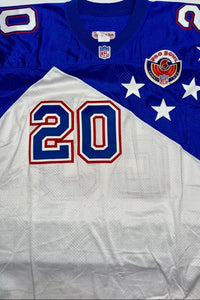 Barry Sanders Signed Mitchell & Ness Pro Bowl Jersey *RARE* - Steiner COA