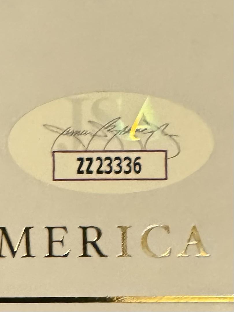 Donald Trump Autographed Save America Book Signed Hardcover - JSA COA #10