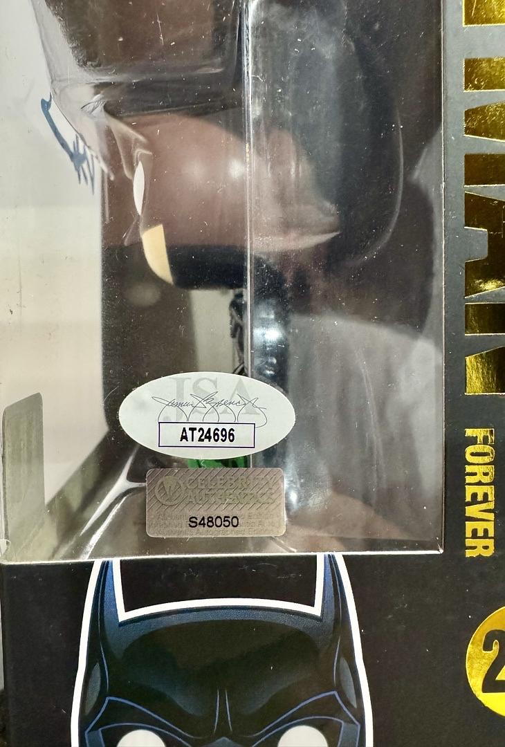 Val Kilmer Signed Funko Pop #289 Batman 80 Years - JSA COA