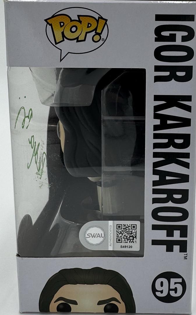 Predrag Bjelac Signed Funko Pop #95 Igor Karkaroff (Harry Potter) - SWAU