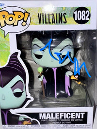Angelina Jolie Signed Funko Pop #1082 (Maleficent)  - SWAU