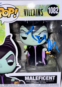 Angelina Jolie Signed Funko Pop #1082 (Maleficent)  - SWAU