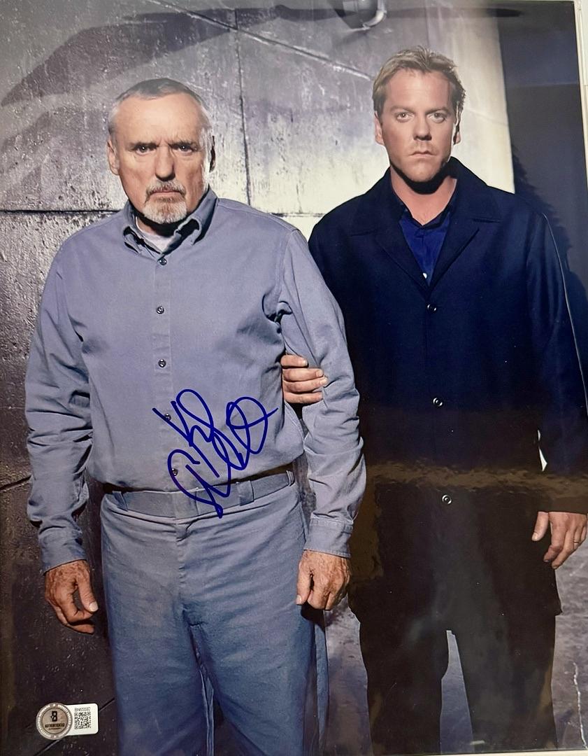 Keifer Sutherland Signed 11x14 Photo - Beckett COA