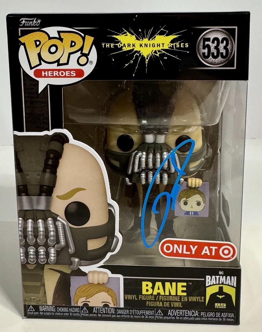 Tom Hardy Signed Funko Pop #533 "Bane" (Dark Knight Rises) - Beckett COA #01