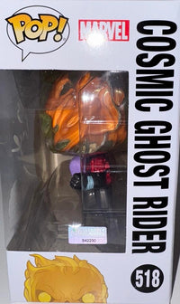 Nicholas Cage Signed Limited Edition Funko Pop #518 (Cosmic Ghost Rider) - Celebrity Authentics