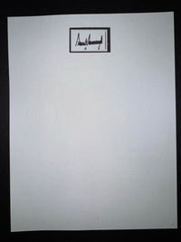 Donald Trump Signed & Matted Bookplate Cut Signature - Koschal COA #17