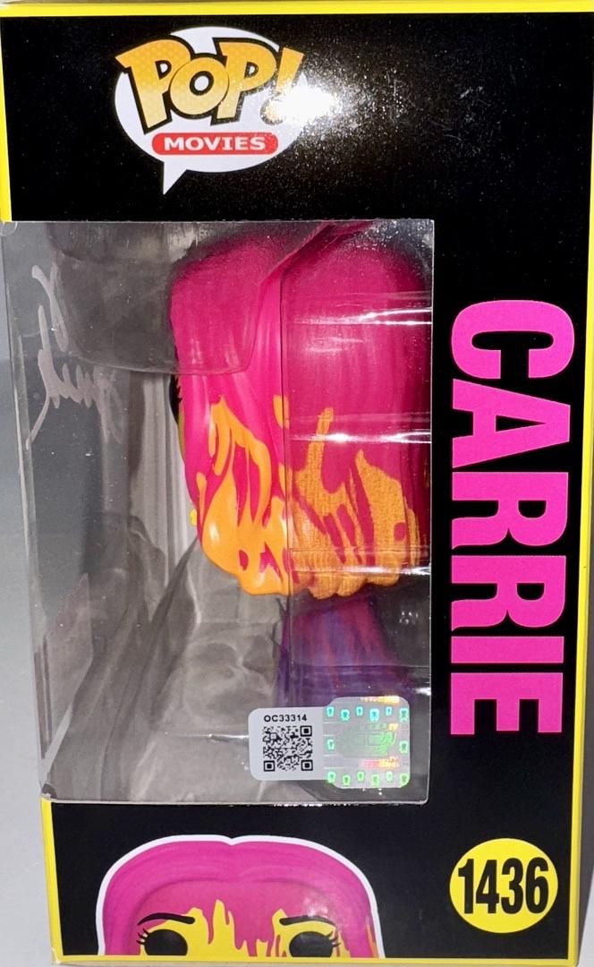 Sissy Spacek Signed Limited Edition Funko Pop #1436 "Carrie" - OC Celebrity Marketing