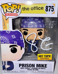 Steve Carell Signed Funko Pop #875 "Prison Mike" (The Office)  - Beckett COA