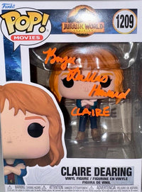 Bryce Dallas Howard Signed Pop #1209 "Claire Dearing" (Jurassic World) - Funko Beckett COA