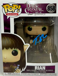 Taron Egerton Signed Funko Pop #858 "Rian" (Dark Crystal) - Beckett COA