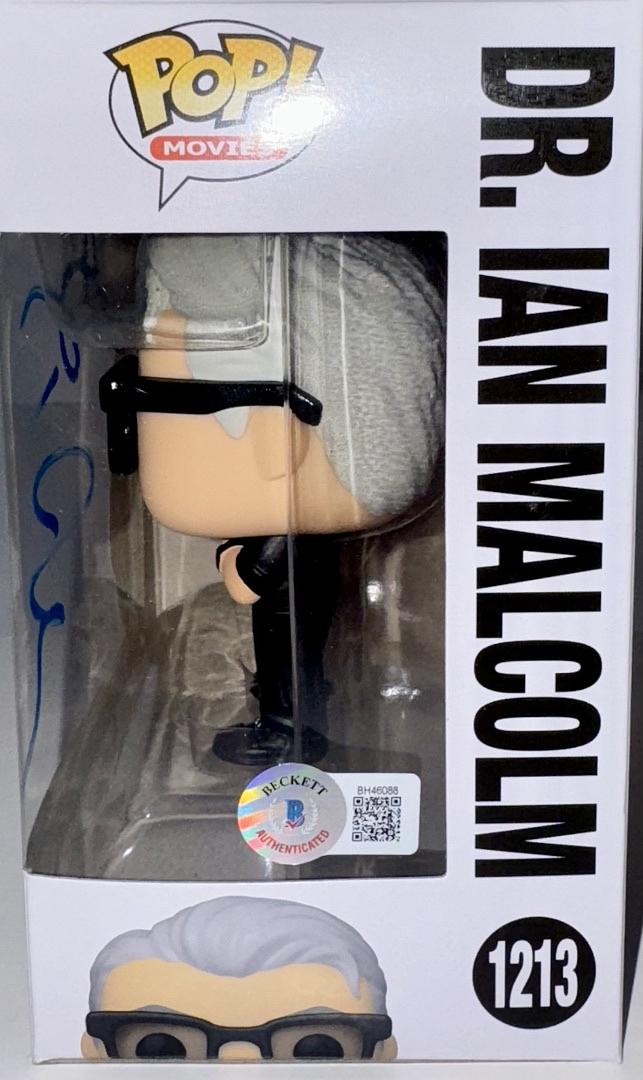 Jeff Goldblum Signed Funko Pop #1213 "Dr. Ian Malcolm" (Jurassic World) - Beckett COA